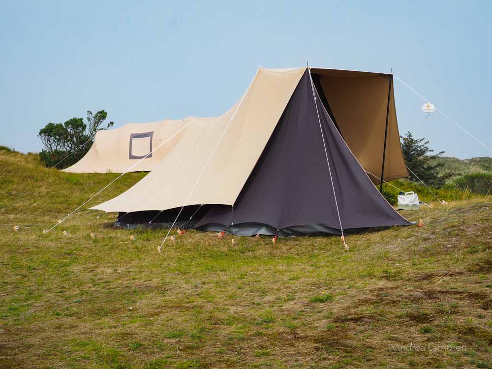 Sturmzelt, Camping