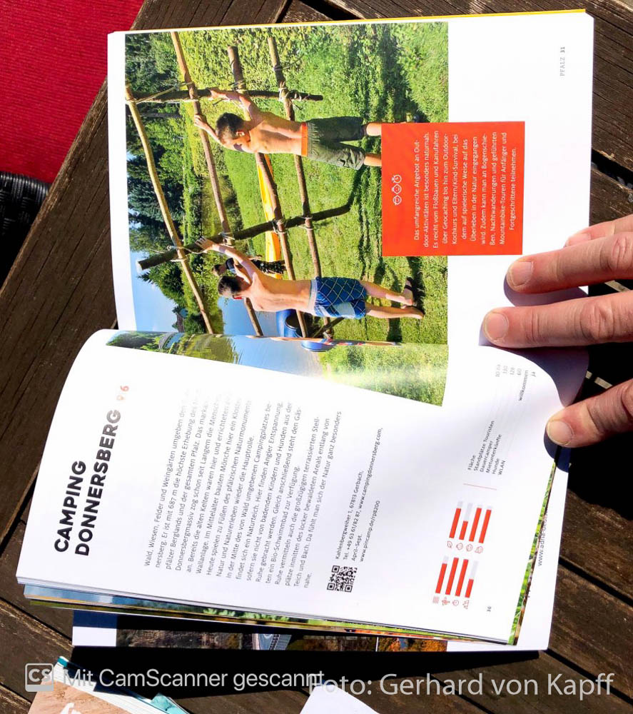 Yes we camp. Innovativer Campingführer für Familien.