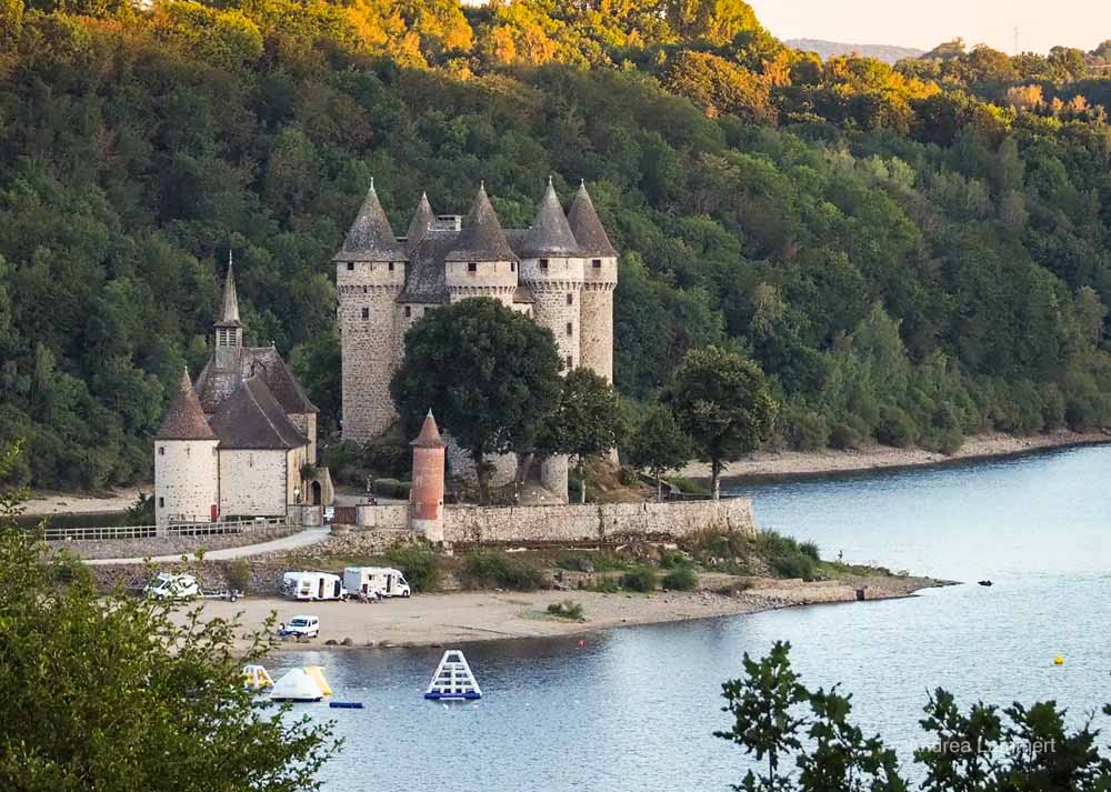 Stellplatz Dordogne am Chateau Val