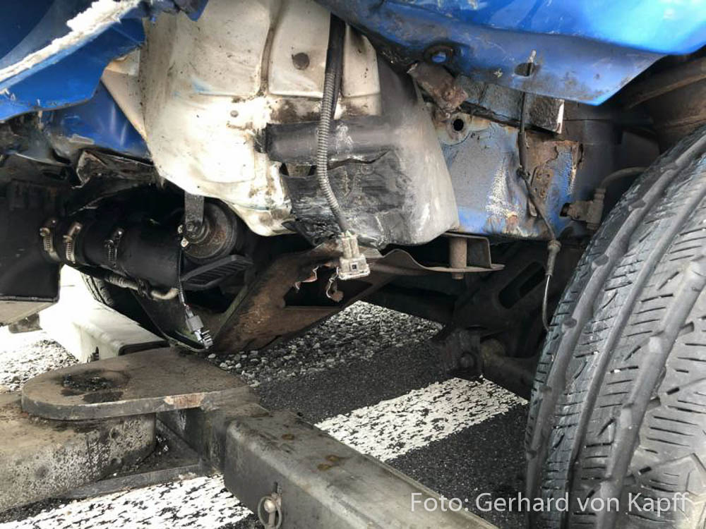 Unfall auf der slowenischen Autobahn