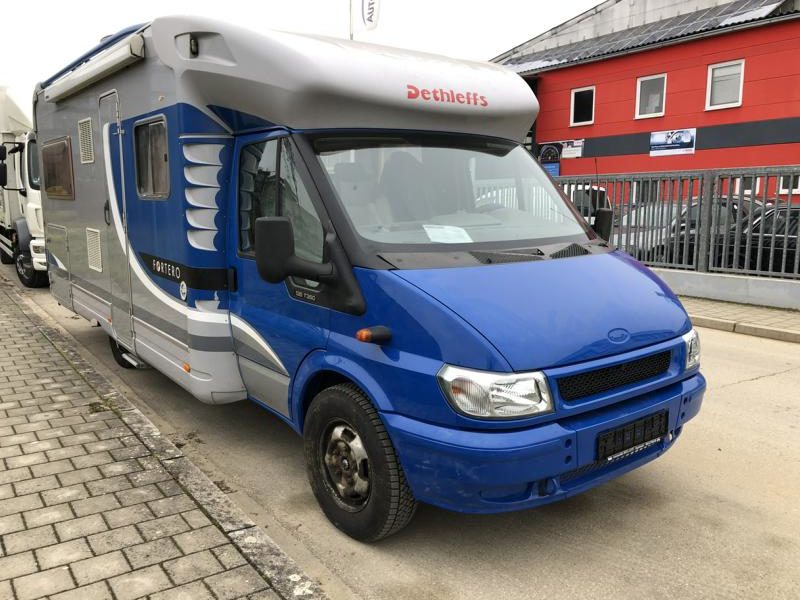 Nach dem Unfall wie neu: Der Dethleffs Fortero.