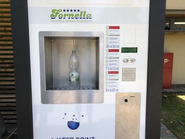 Trinkwasserautomat, Camping Fornella