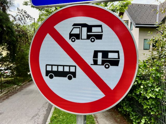 Camper unerwünscht