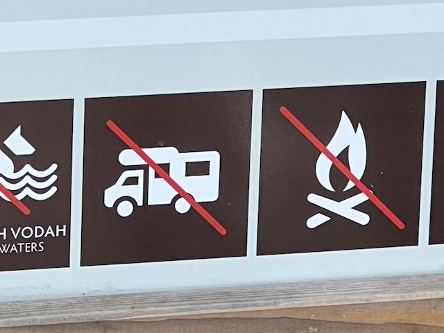 Wohnmobile verboten