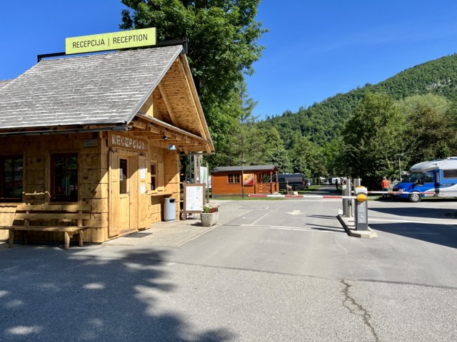 Camping Danica, Camp Danica, Slowenien, Rezeption