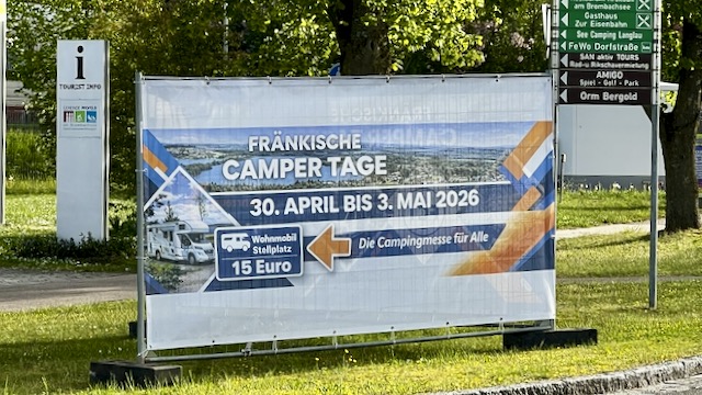 Fränkische Camper Tage. SeeCamping Langlau. Foto: Gerhard von Kapff