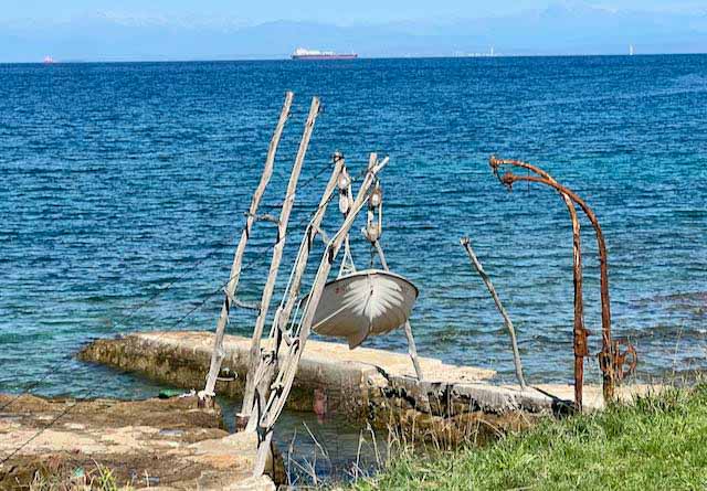 Savudrija und Umgebung, gesicherte Fischerboote